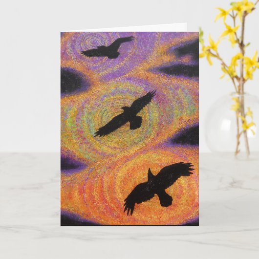 Unkindness カード (黄色い花)