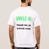UnkleのAl Tシャツ (裏面)