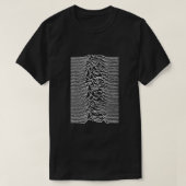 Unknown Pleasures Tシャツ (デザイン正面)