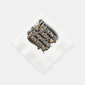 Unknown Today, Unforgettable Tomorrow 縁ありカクテルナプキン (角)