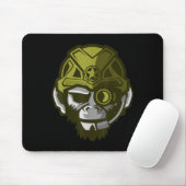 Unleahe Gorilla Body Building Motivation Gym Gift マウスパッド (マウス)