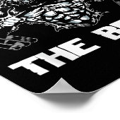 Unleahe Gorilla Bodybuilding Motivational Gift  ポスター (角)