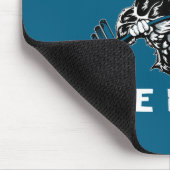 Unleahe Gorilla Bodybuilding Motivational Gift  マウスパッド (コーナー)