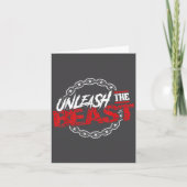 Unleahe _ Gym Mode Fitness Motivation Wer  カード (正面)