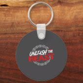 Unleahe _ Gym Mode Fitness Motivation Wer  キーホルダー (正面)