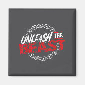 Unleahe _ Gym Mode Fitness Motivation Wer  マグネット (正面)