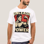 Unleash Four Power – Activate Your Inner Forces Tシャツ (正面)