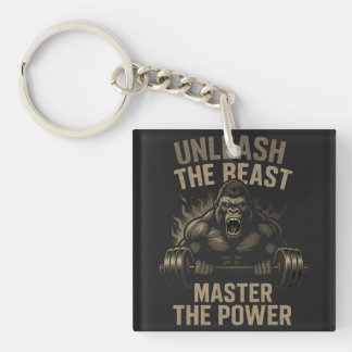 Unleash the Beast – Bodybuilding Power Muscle Gift キーホルダー