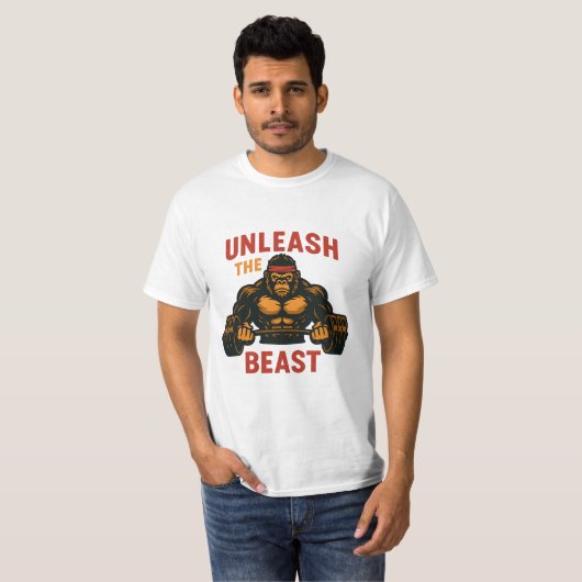 Unleash the Beast Tシャツ (正面フル)