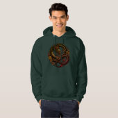Unleash Your Fire Dragon Hoodie 🔥 パーカ (正面フル)
