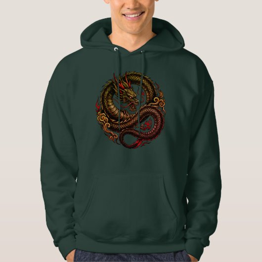 Unleash Your Fire Dragon Hoodie 🔥 パーカ (正面)