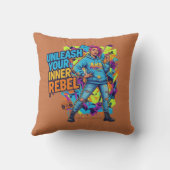 Unleash Your Inner Rebel -  クッション (裏面)