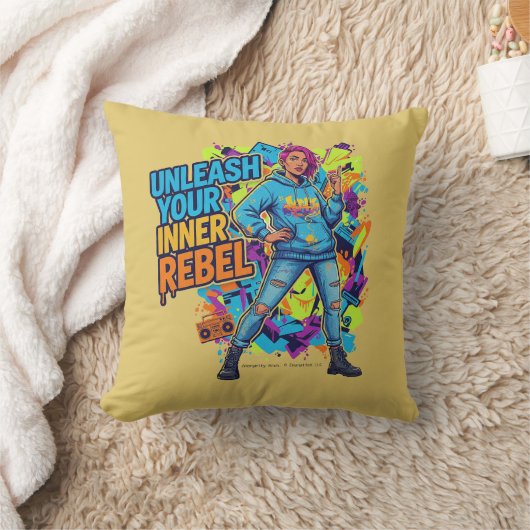 Unleash Your Inner Rebel -  クッション (ブランケット)
