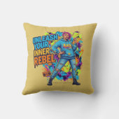 Unleash Your Inner Rebel -  クッション (裏面)
