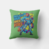Unleash Your Inner Rebel -  クッション (裏面)