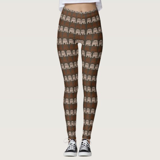 Unleash Your Patriotism: Stunning Leggings for Tru レギンス (正面)