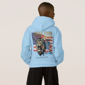 Unleash Your Roar – USA Lion Hoodie (裏面フル)