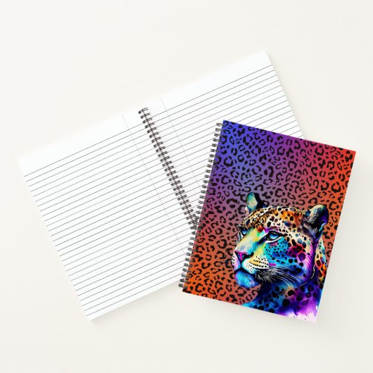 Unleash Your Wild Side – Leopard Print Notebook ノートブック (内部)