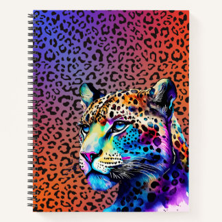 Unleash Your Wild Side – Leopard Print Notebook ノートブック