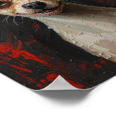 Unleashed Soul: Modern Expressionist Dog Art  ポスター (角)