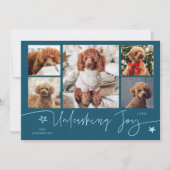 Unleashing Joy ティール犬複数写真 シーズンカード (正面)