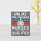 Unlike Liticians Nurses Need To Be Qualified Sarca カード (黄色い花)