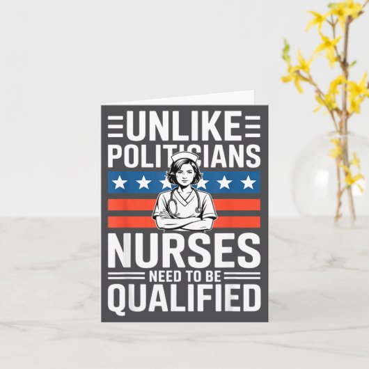 Unlike Liticians Nurses Need To Be Qualified Sarca カード (黄色い花)