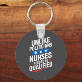 Unlike Liticians Nurses Need To Be Qualified Sarca キーホルダー (正面)