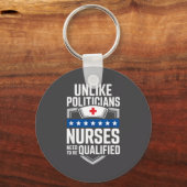 Unlike Liticians Nurses Need To Be Qualified Sarca キーホルダー (正面)