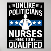 Unlike Liticians Nurses Need To Be Qualified Sarca ポスター (正面)