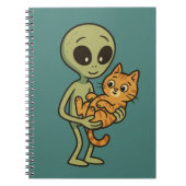 Unlikely Intergalactic Friends ノートブック (正面)