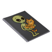 Unlikely Intergalactic Friends ノートブック (右側)