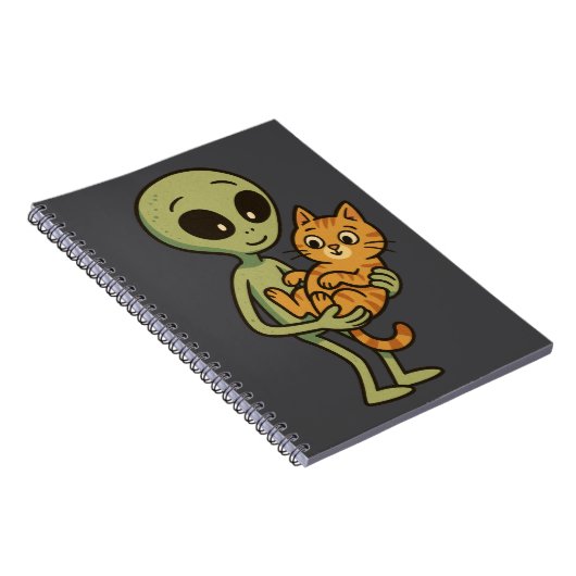 Unlikely Intergalactic Friends ノートブック (右側)