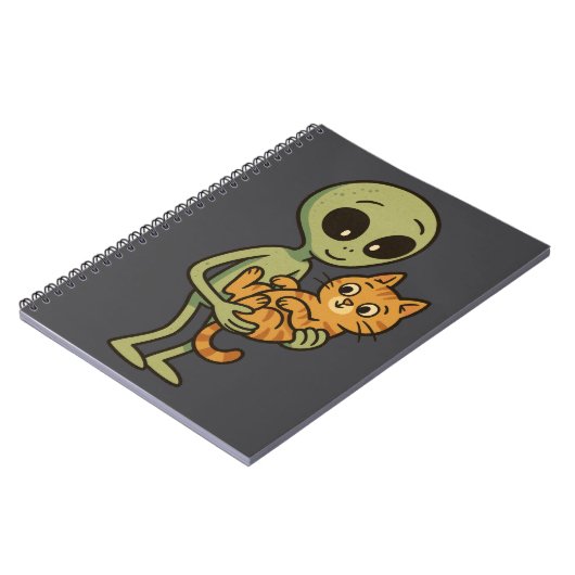 Unlikely Intergalactic Friends ノートブック (左側)