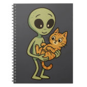 Unlikely Intergalactic Friends ノートブック (正面)