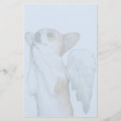 Unlined Dottの天使の文房具 便箋 (正面)