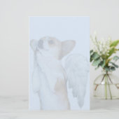 Unlined Dottの天使の文房具 便箋 (スタンド正面)