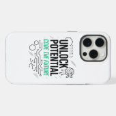 Unlock Potential Code Future Case | テックジャーニー iPhoneケース (裏面横)