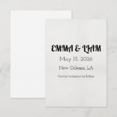 Unlock the Power of Color Theory セーブザデート (正面/裏面)