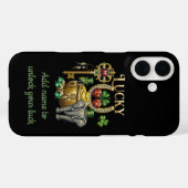 Unlock your luck personalized golden charms Case-Mate iPhoneケース (裏面 (横))