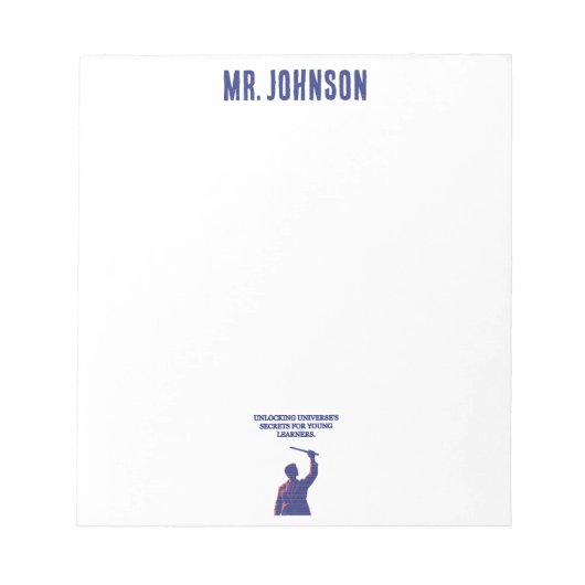 Unlocking Universe Secrets Young Learners Science ノートパッド (正面)