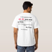 unlogo、MHS、M、O、D、E、L、U、N、*、06、07 Tシャツ (裏面フル)