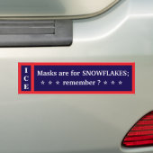 Unmask Ice Bumper Sticker バンパーステッカー (車上)