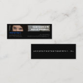 Unmerited写真撮影 スキニー名刺 (正面/裏面)