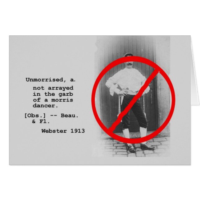 Unmorrisedカード (正面横)