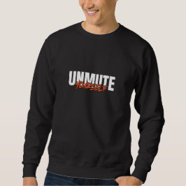Unmute Yourself Bold Typography Streetwear スウェットシャツ