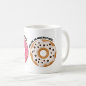 unny Donut Mug – Real & Ridiculously Tasty コーヒーマグカップ (正面右)