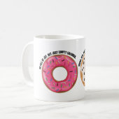 unny Donut Mug – Real & Ridiculously Tasty コーヒーマグカップ (正面左)