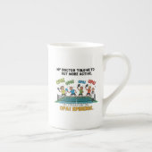 unny Pickleball OPA! Mug for Players and Fans Mug ボーンチャイナマグカップ (右)