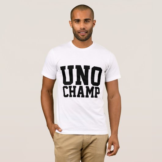 UNO CHAMP Tシャツ (正面フル)